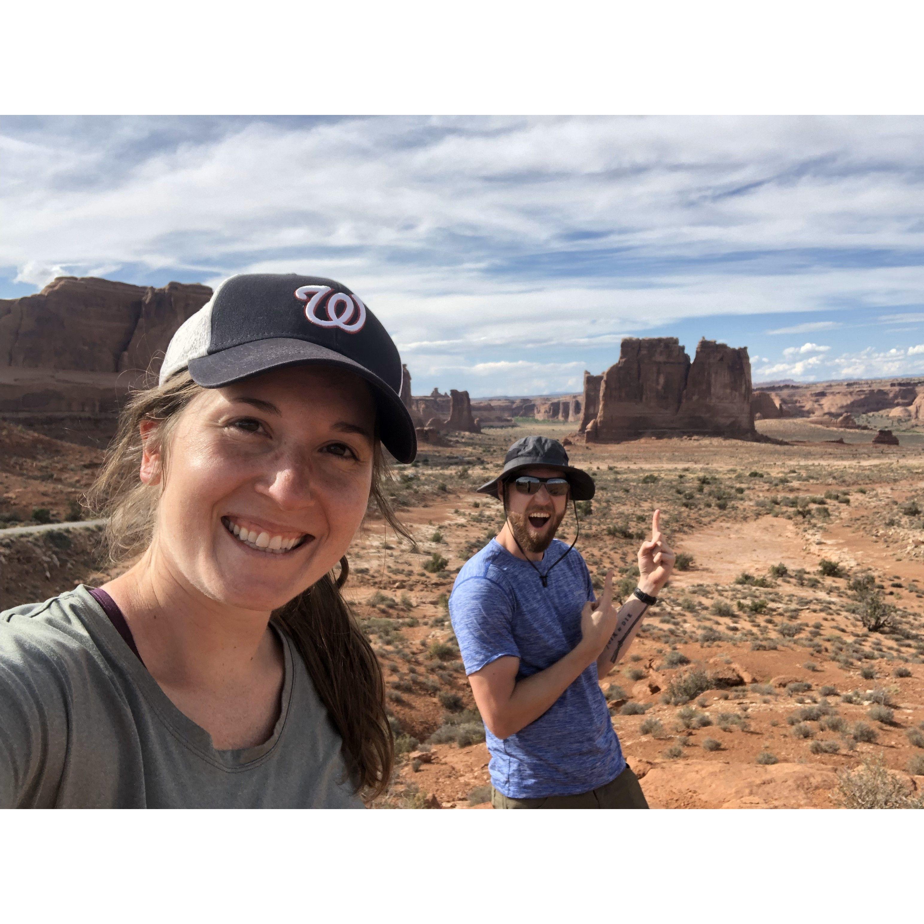 Arches National Park in September of 2022