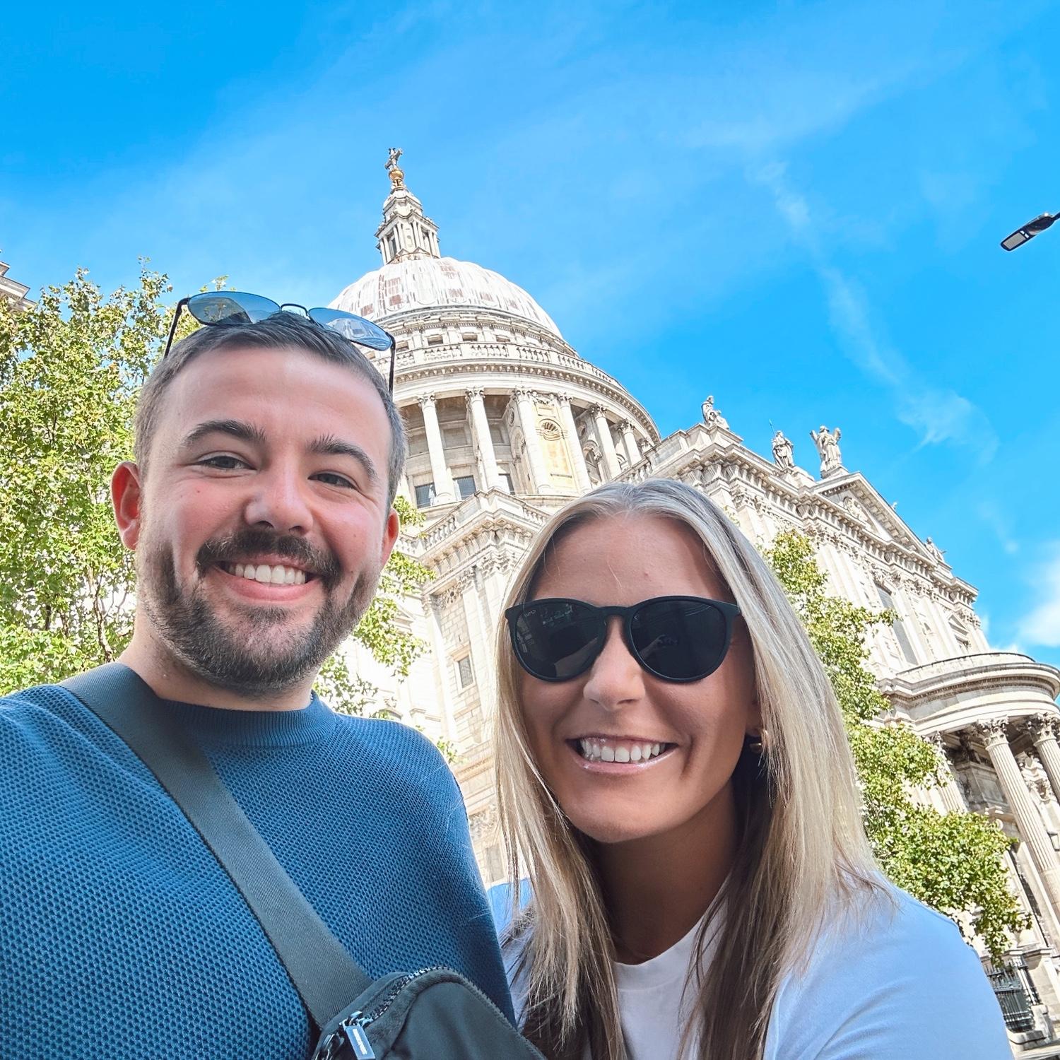 St. Paul’s Cathedral in London!
