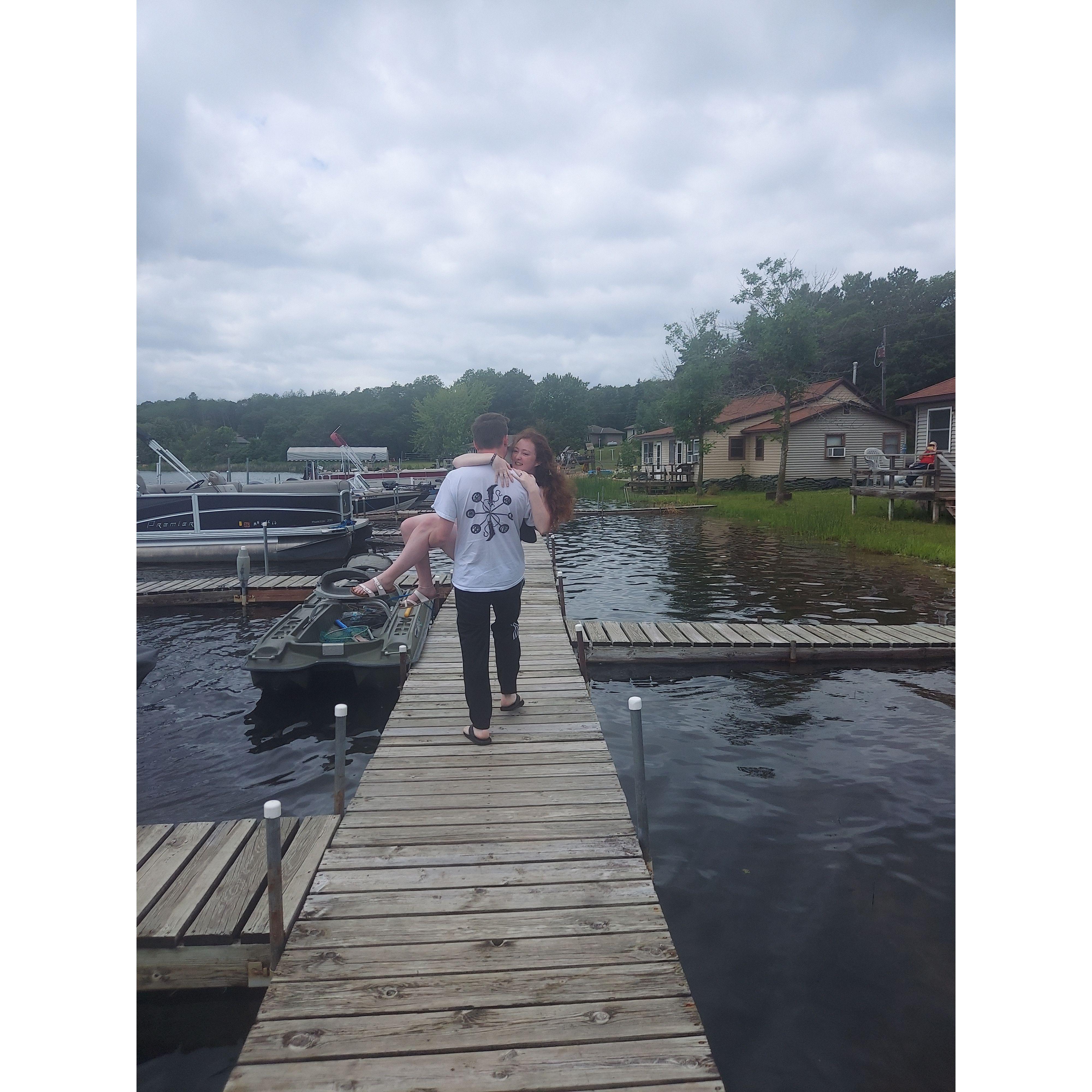 The Day After We Got Engaged