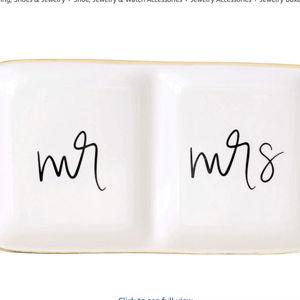 Mr and Mrs Ring Dish