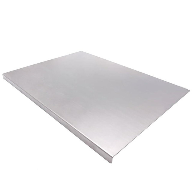 BILLAMB Stainless Steel Cutting Boards for The Kitchen, Suitable for Meat, Fruits, Vegetables, Bread, and Baking Large-sized Cutting Boards (40 x 30cm/15.7 x 11.8 in)