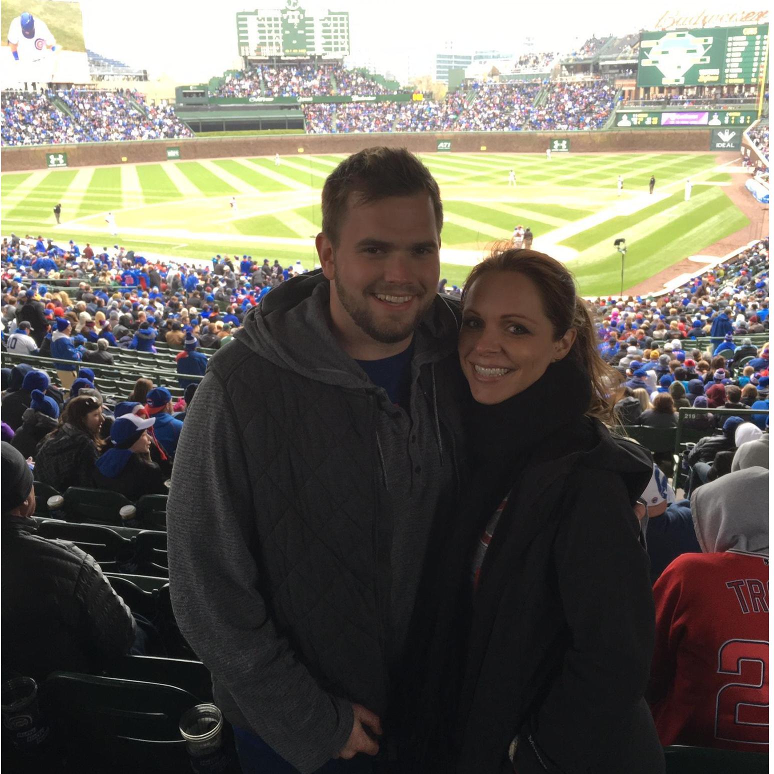 When we go to Cubs games, they hit grand slams (go Giants!)