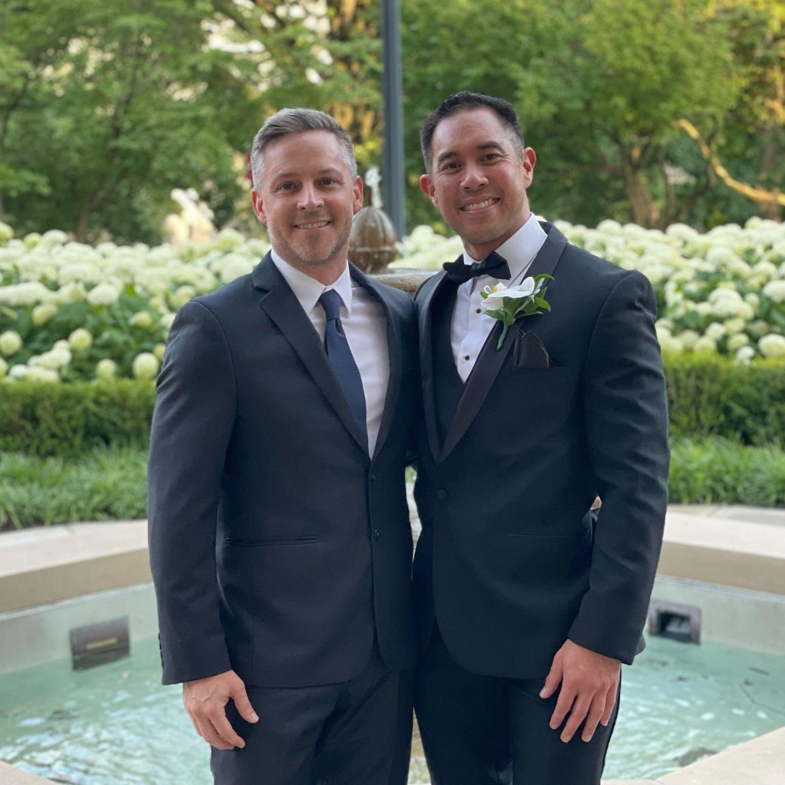 Taken at Kevin and Cliff's wedding in Pittsburgh, PA.