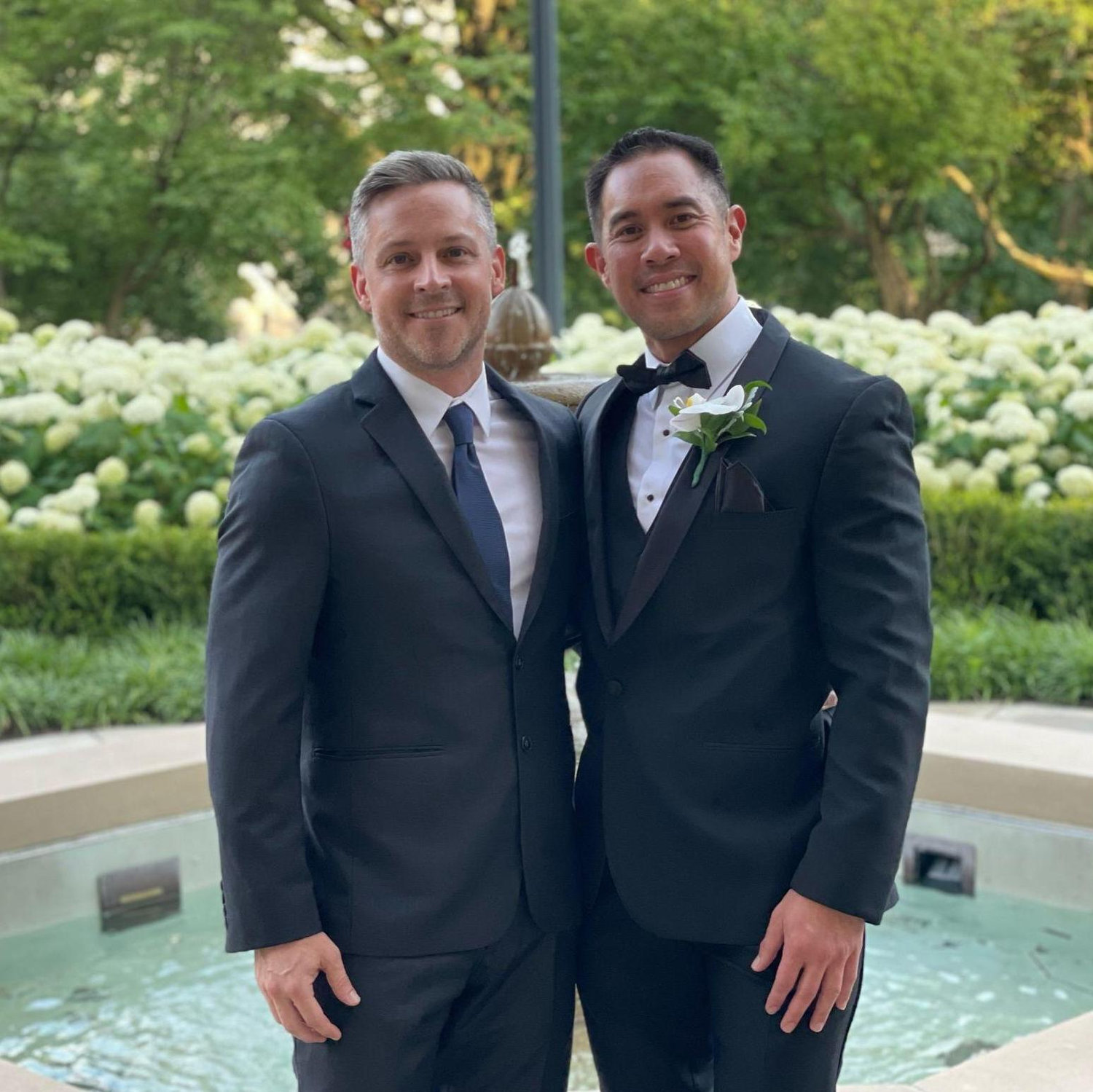 Taken at Kevin and Cliff's wedding in Pittsburgh, PA.