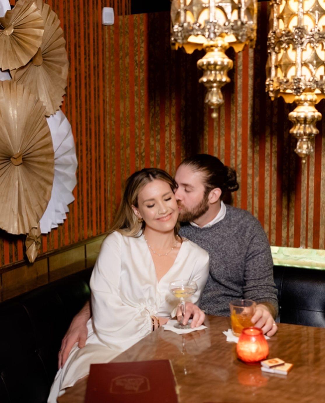 Cuddled up in corner booths with you. 🖤