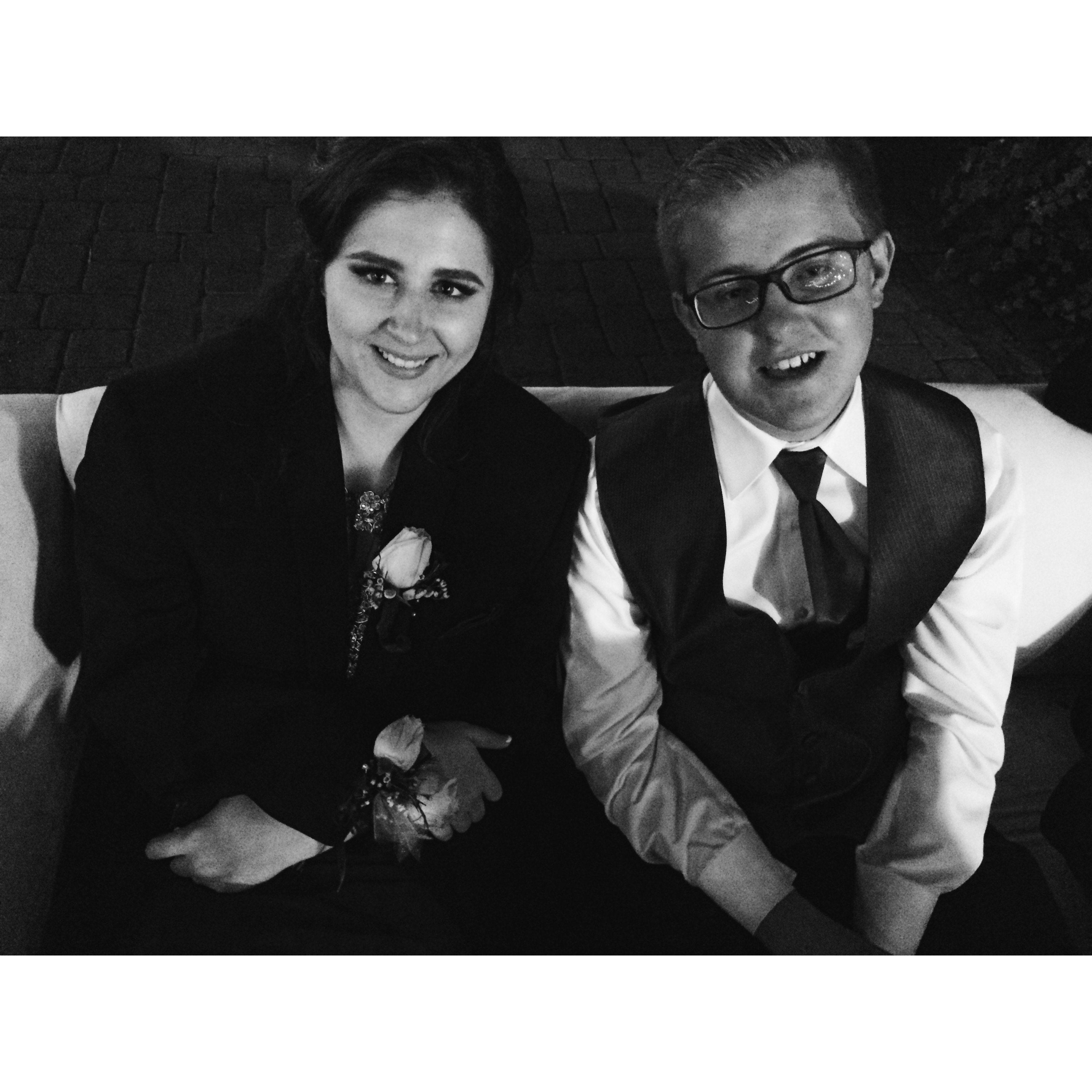 Prom picture! 4/30/2016