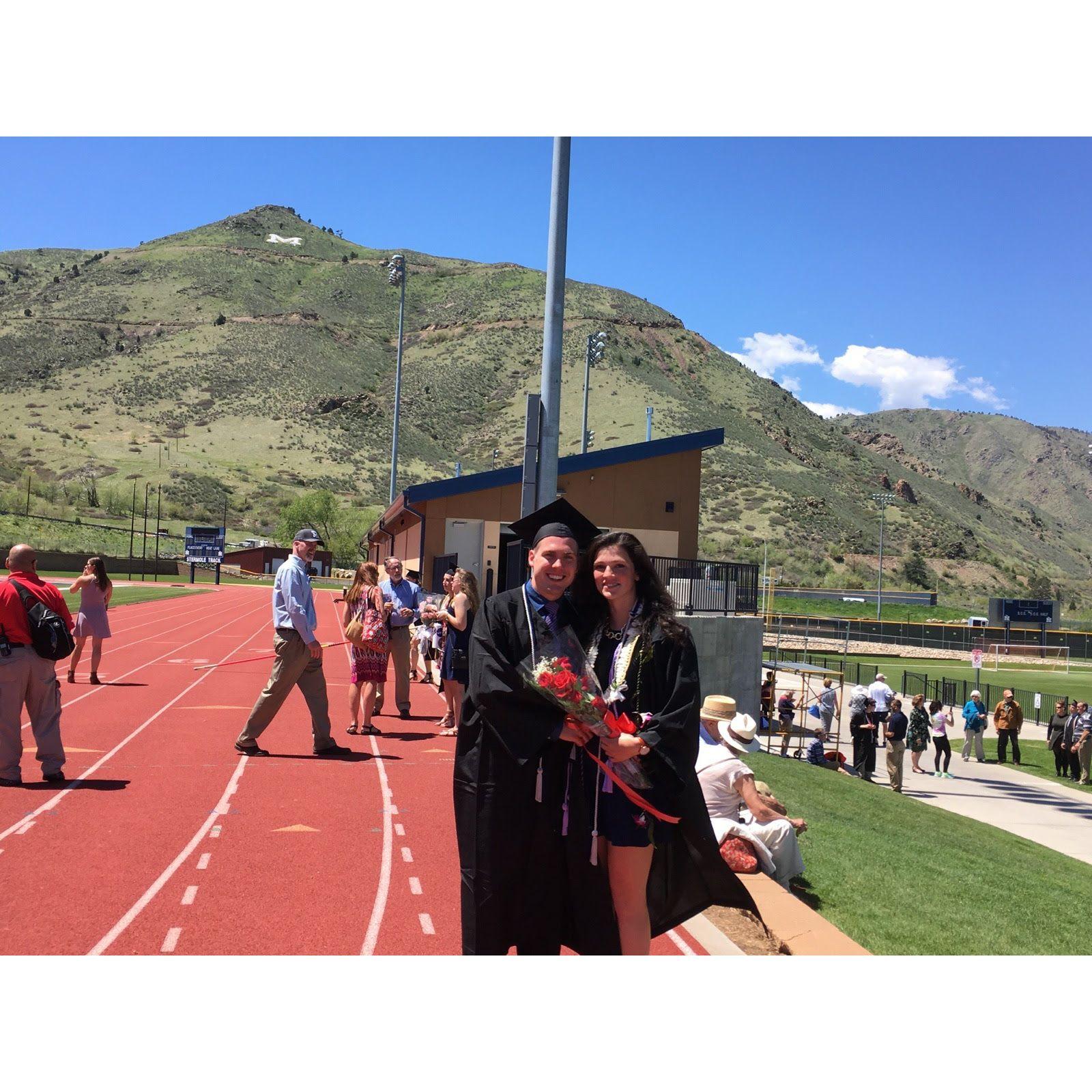 A couple of new grads with their whole lives in front of them.