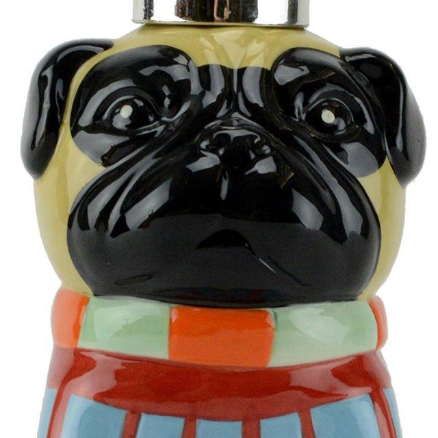 Boston Warehouse Pugly Sweater Soap Dispenser