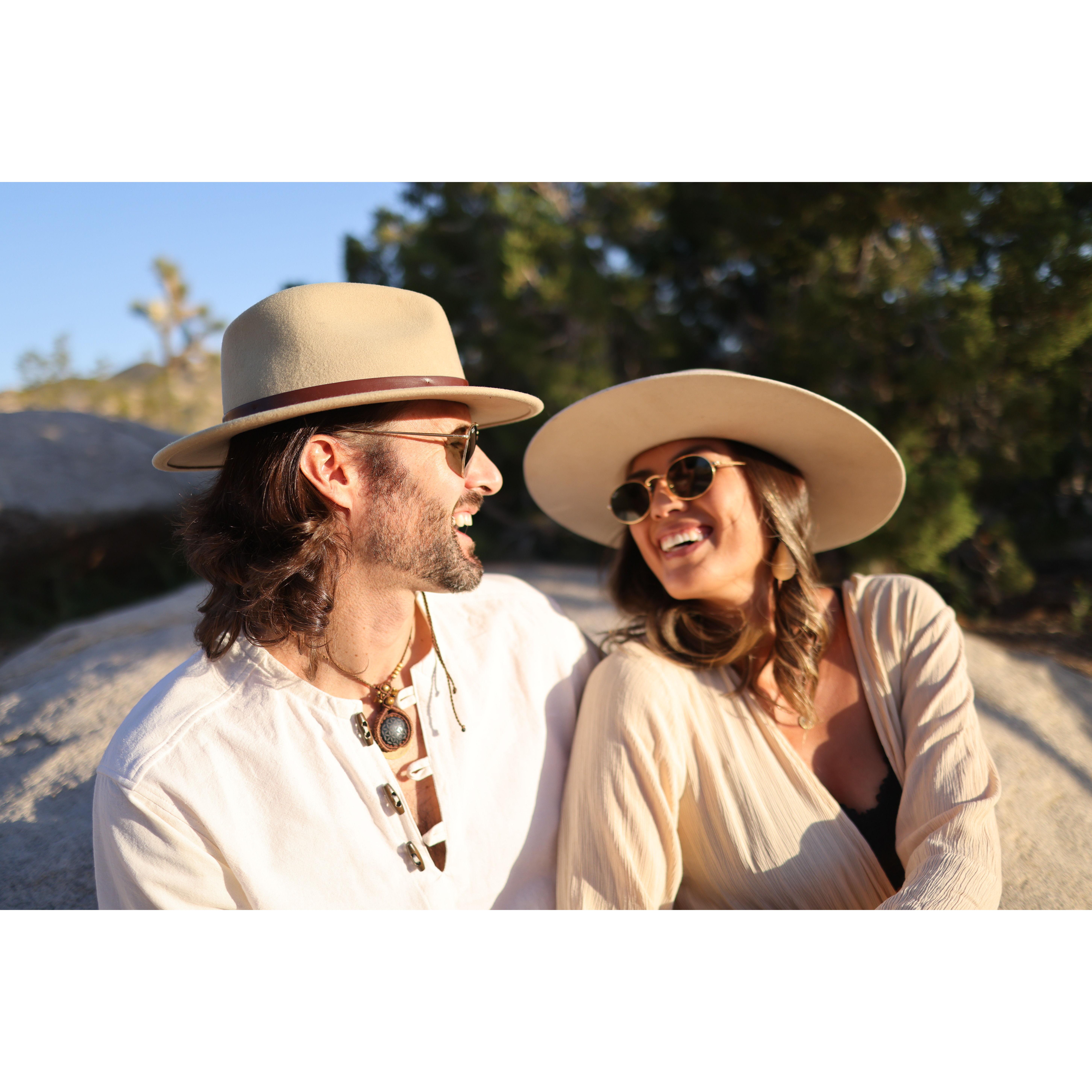 Engagement shoot in one of our favorite places - Joshua Tree!