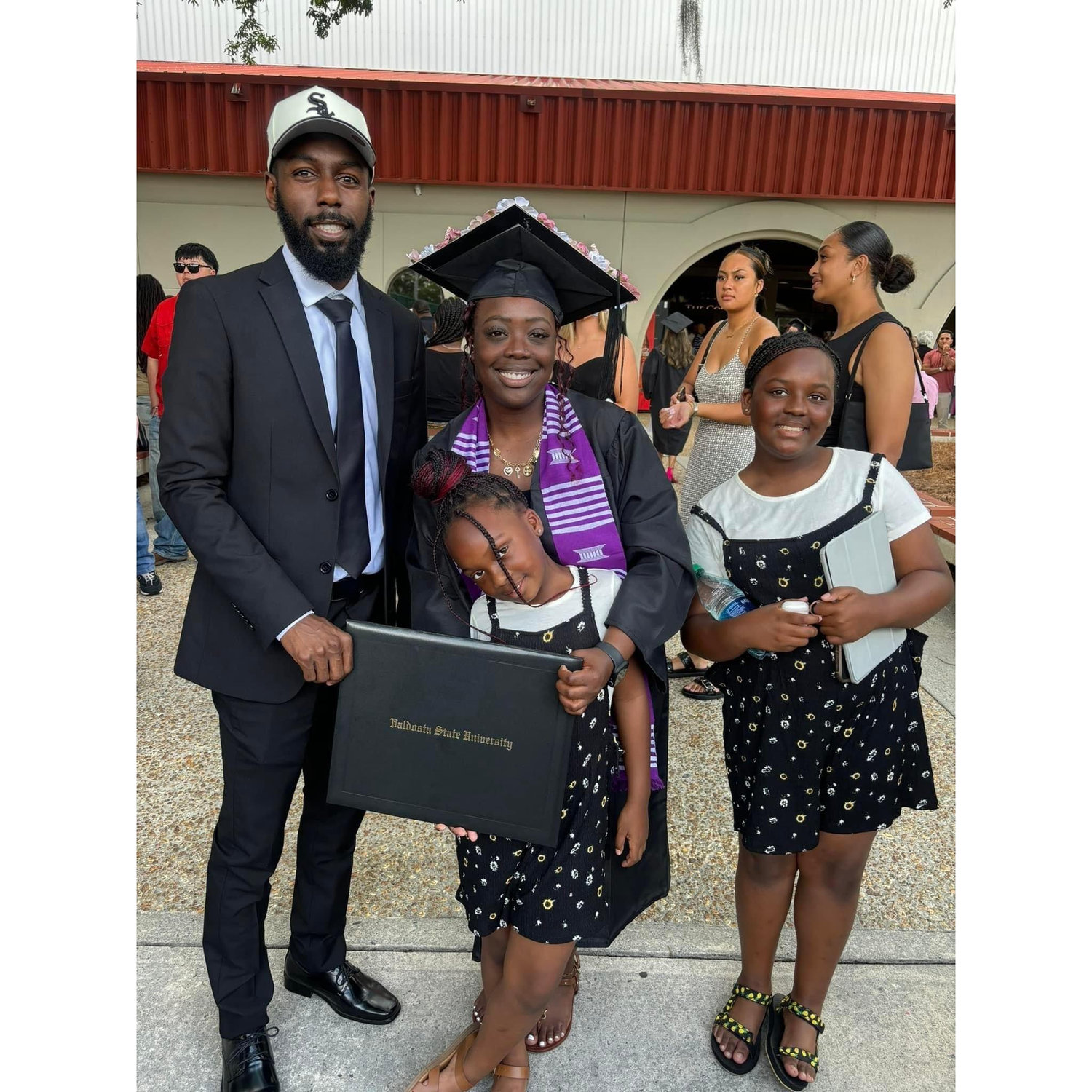 We celebrated Lex getting her second degree (May 2024)