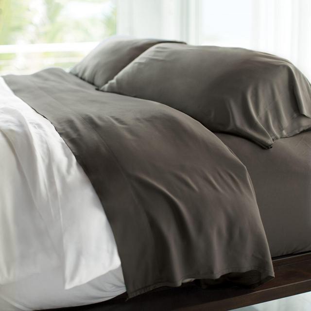 Cariloha® Resort Viscose Made From Bamboo Queen Sheet Set in Grey