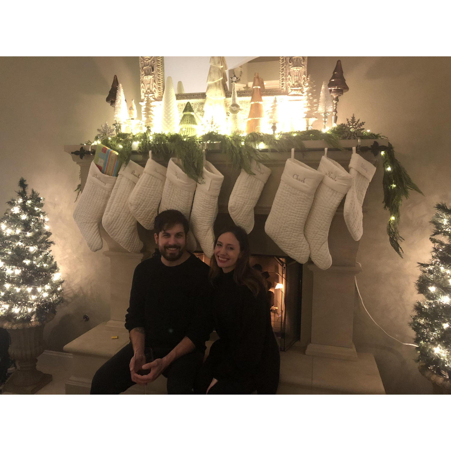 It was Christmas, though it is not now.