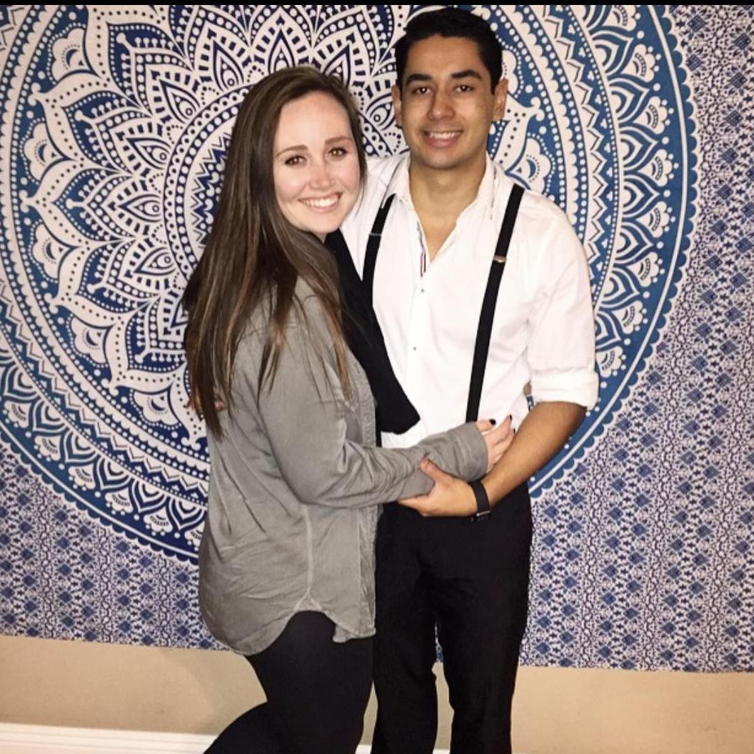 One of our first photo taken together!