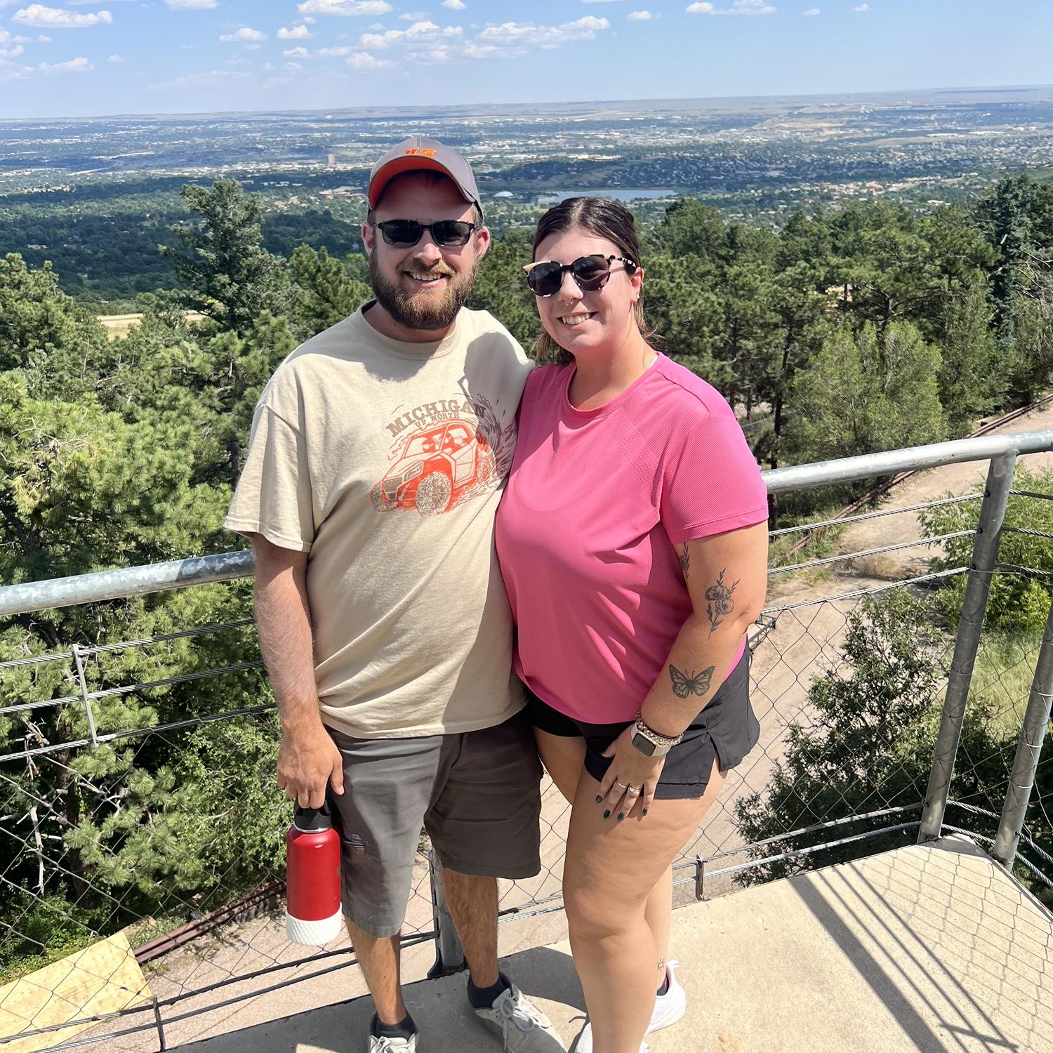trip to colorado! I was only slightly freaking out! (i don’t like heights)