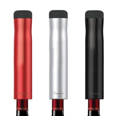 rabbit® Automatic Electric Corkscrew in Black
