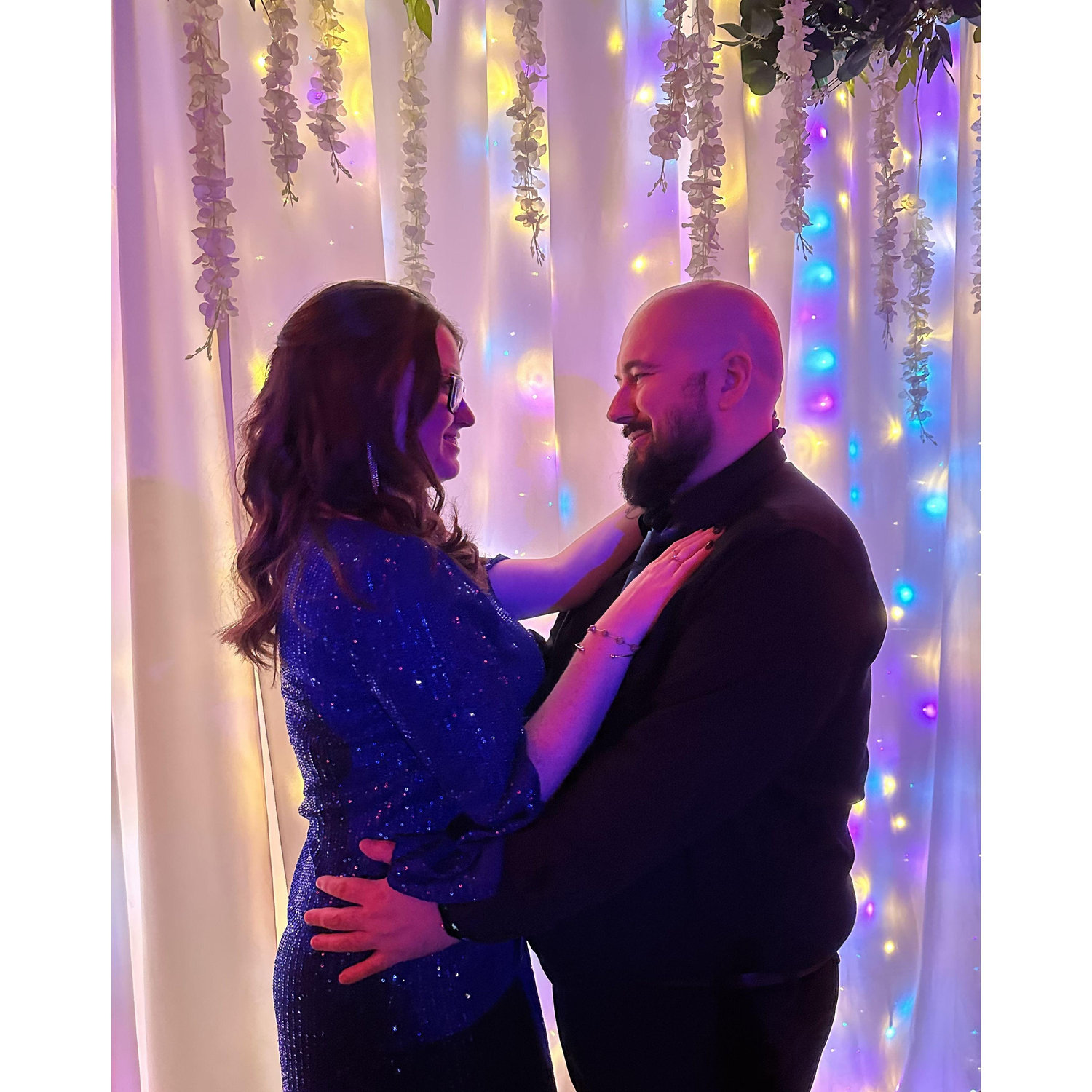 We were celebrating the wedding of two friends.