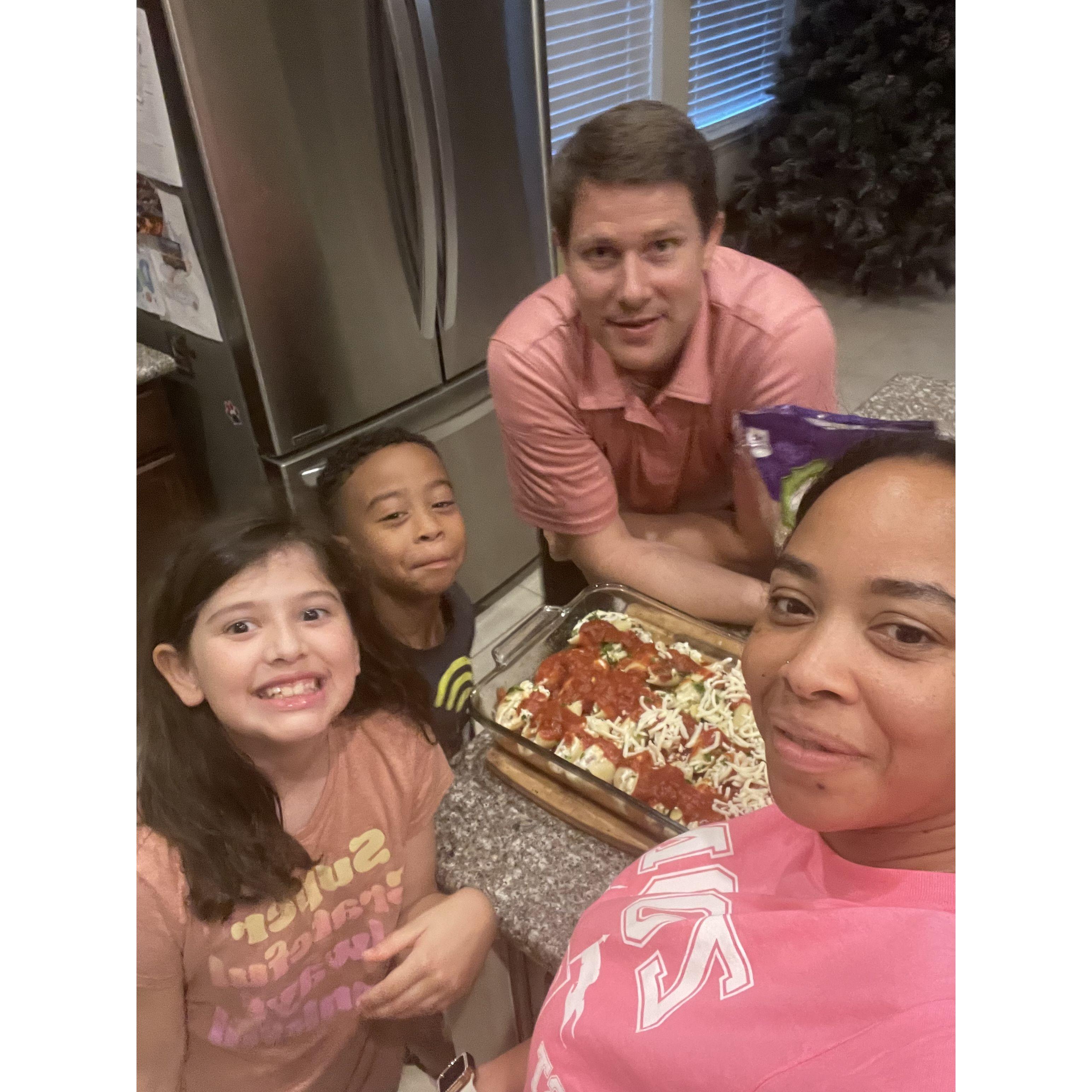 A family that cooks together, stays together