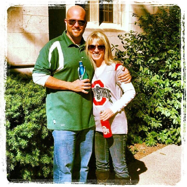 Our 1st road trip. Our 1st MSU / OSU game. Our 1st silent car ride after. (lol)