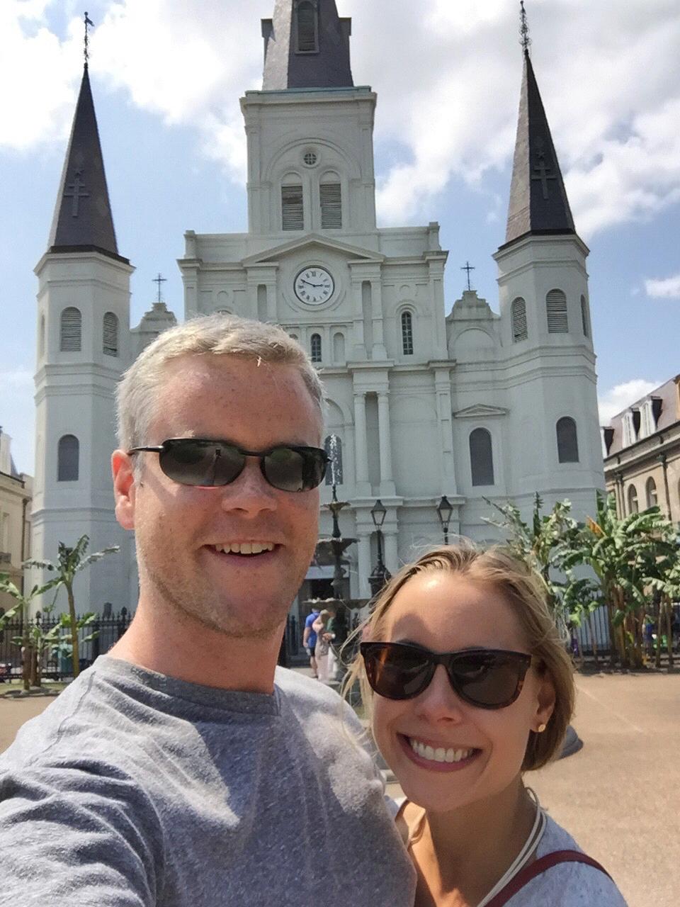 One of our many trips to New Orleans!