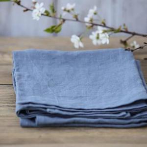 Set of 6 Stonewashed Linen Napkins
