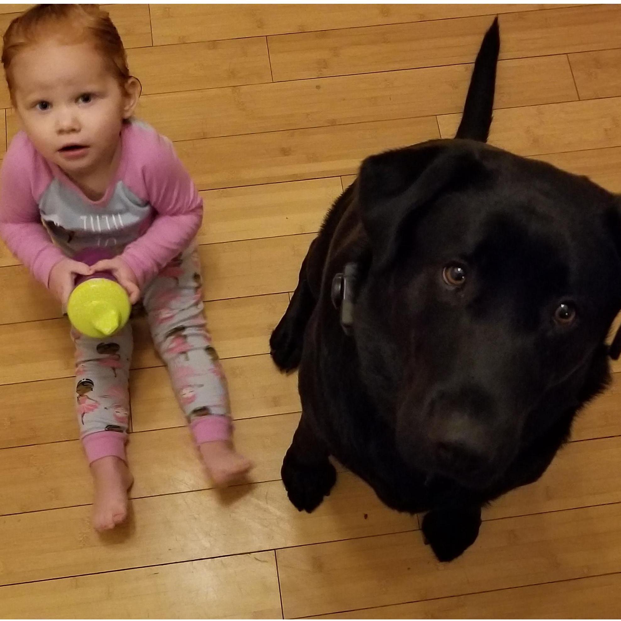 Emma and Coal - best buds - 2018