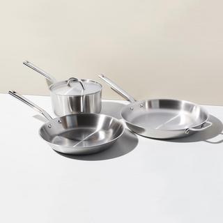 5-Ply Copper Core Cookware Set with Saute Pan