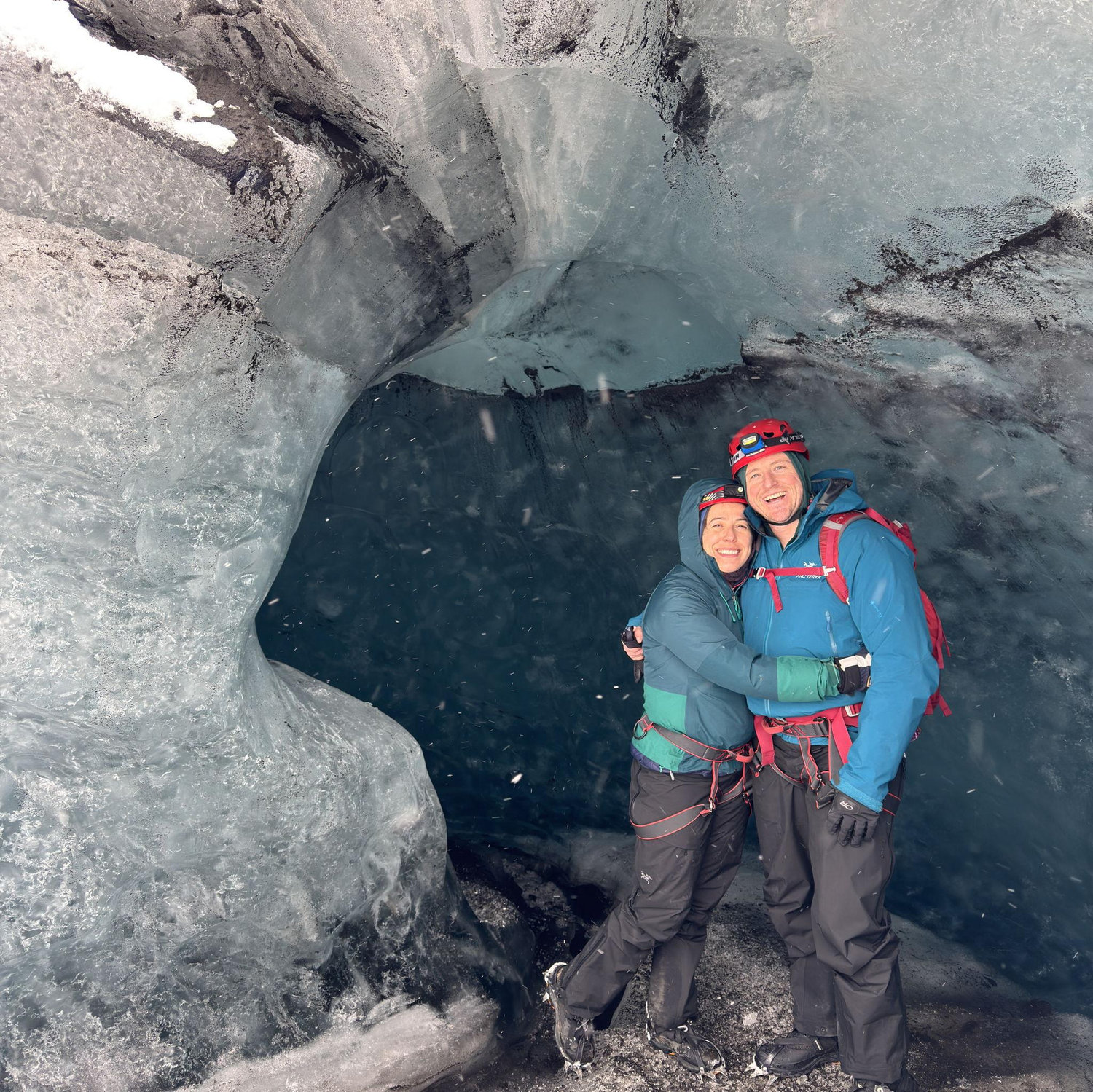 Iceland cave tour