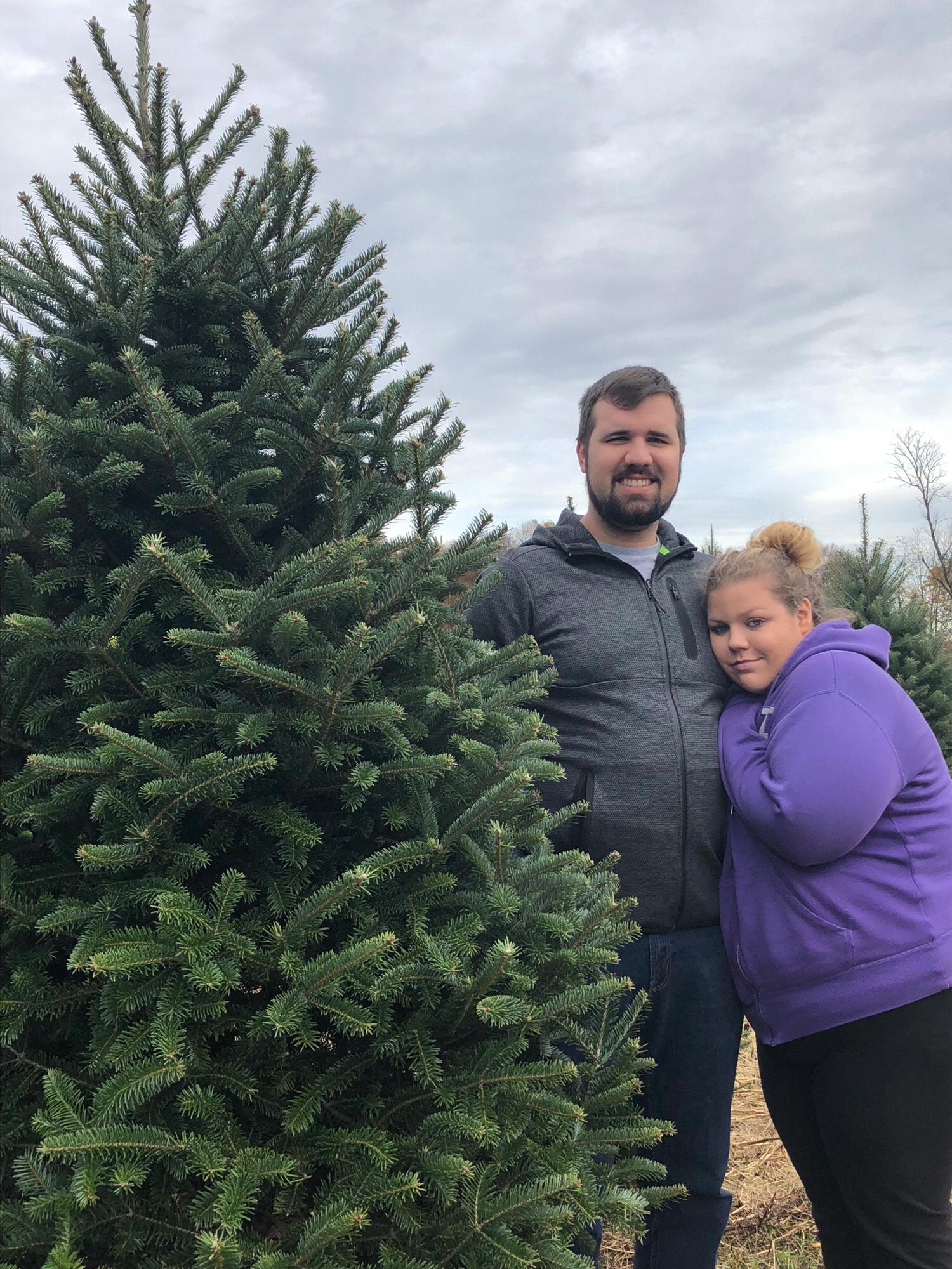 November 7th 2018. Our 2nd Christmas tree tagging. Dawn was not feeling well from previous surgery complications, but we still had a great day.