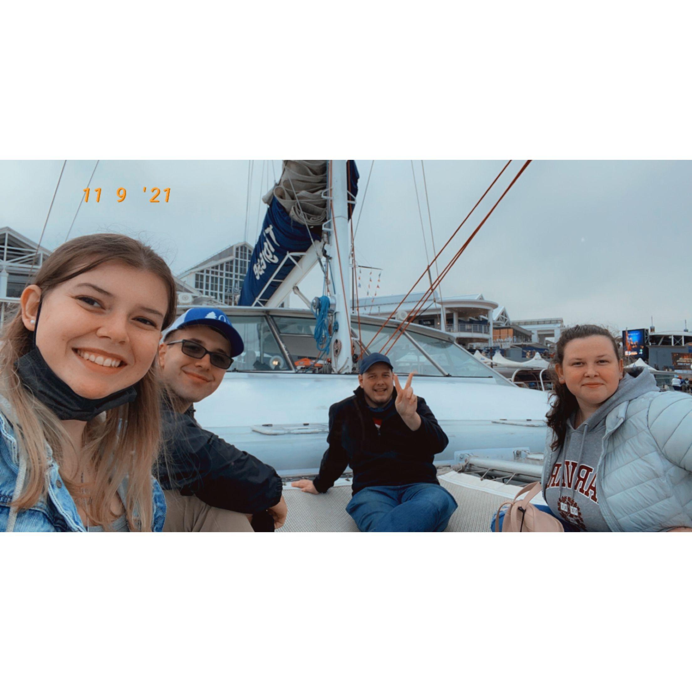 Sunset Boat Ride in Cape Town