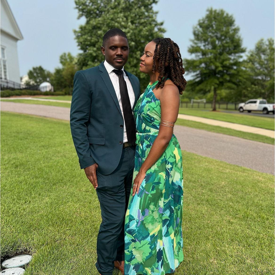 Full circle moment:
At Camille and Crystian’s wedding, not realizing our own big day was right around the corner.