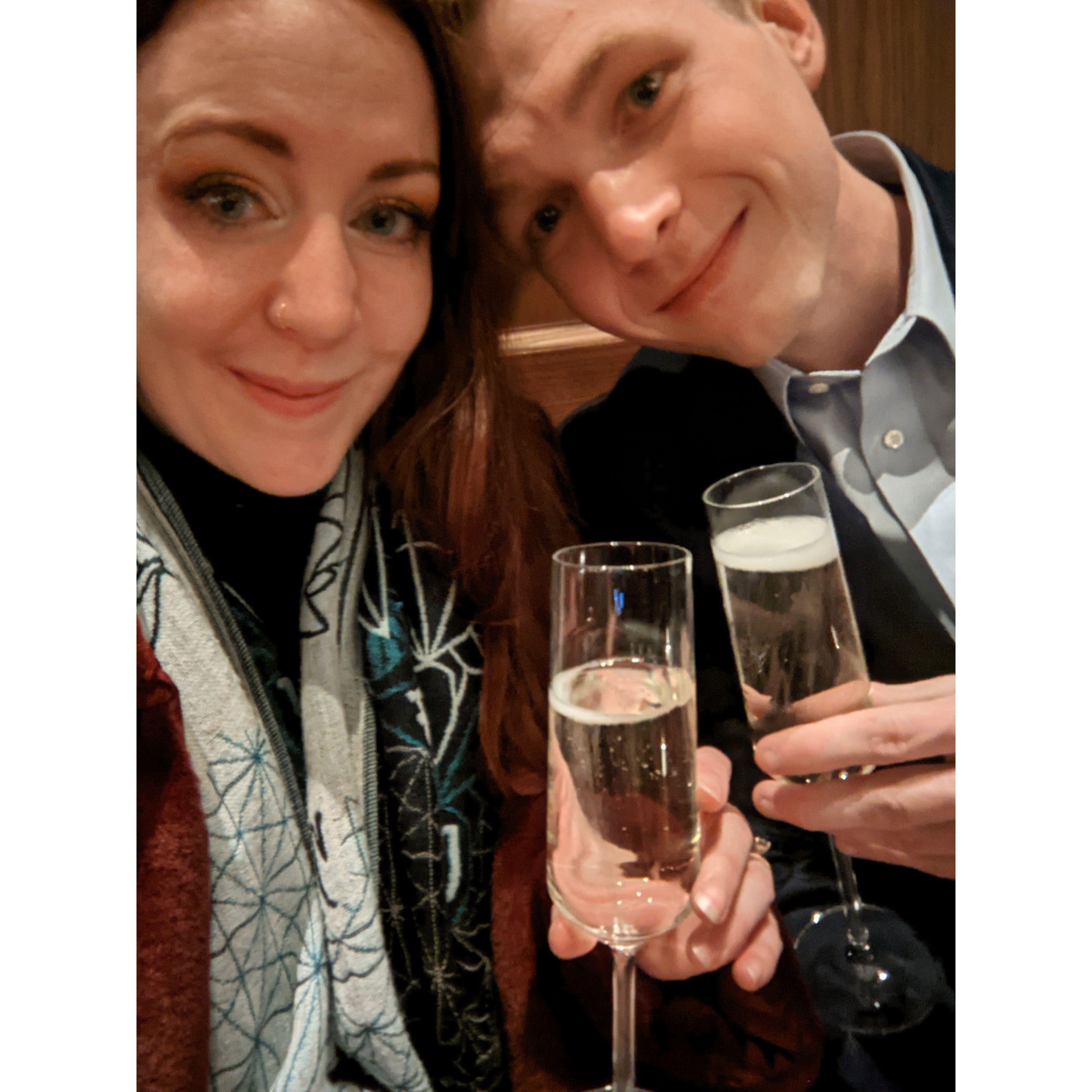 Celebrating our anniversary of being together, November 2021