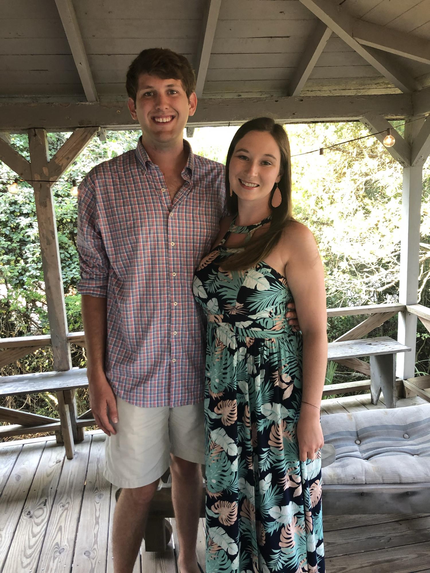 Taken right before William led Susannah down to the beach to propose! (2019)