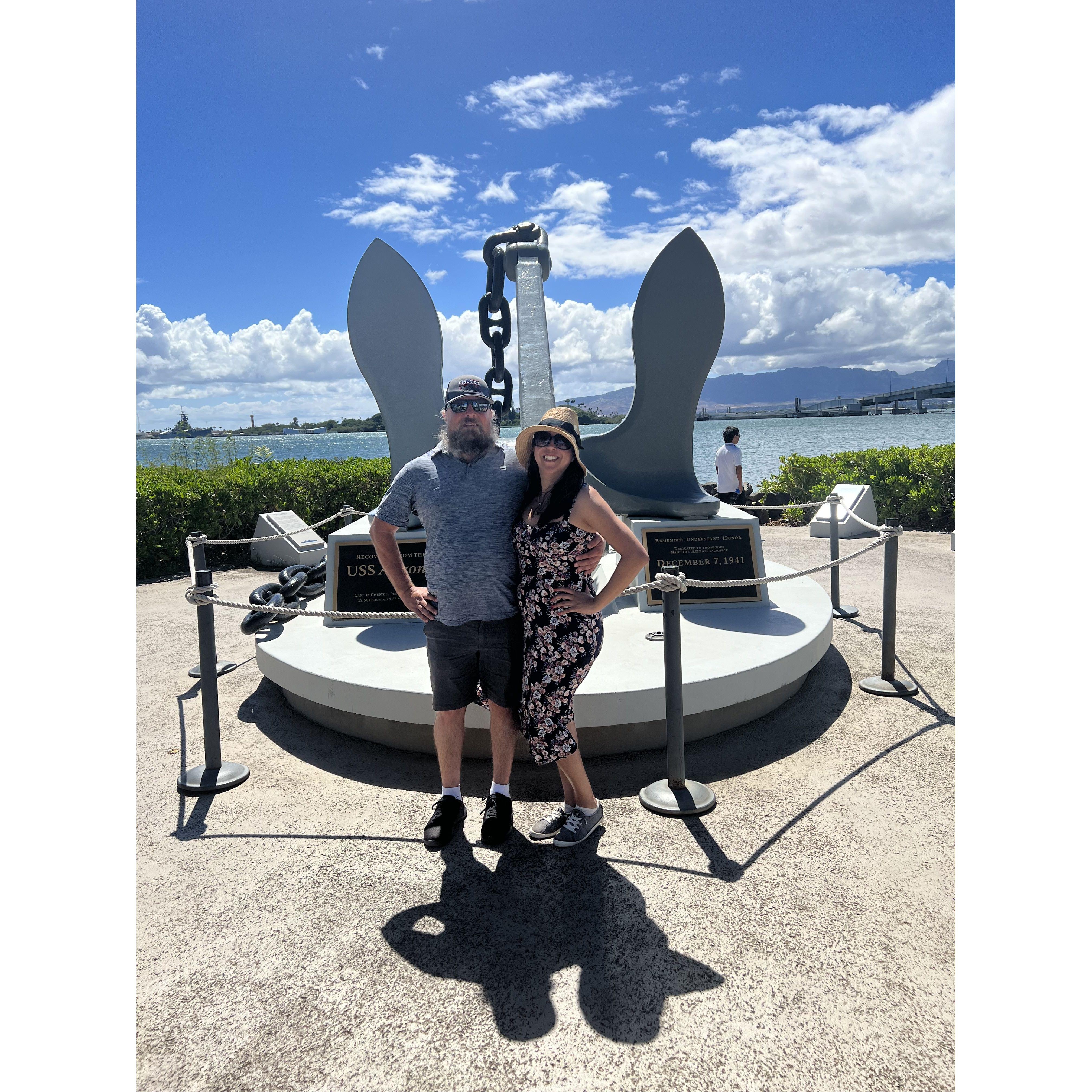USS Arizona Anchor