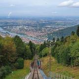Take the Bergbahn (Funicular) to Königstuhl
