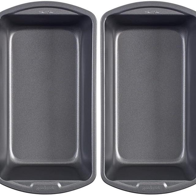 Good Cook 9 x 5 Steel Loaf Pan, 2pk