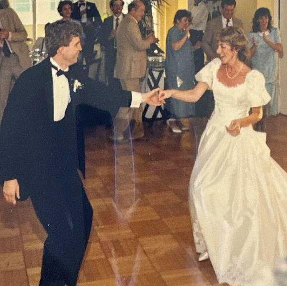 andy & kathy sauilitis's first dance, june 1986
