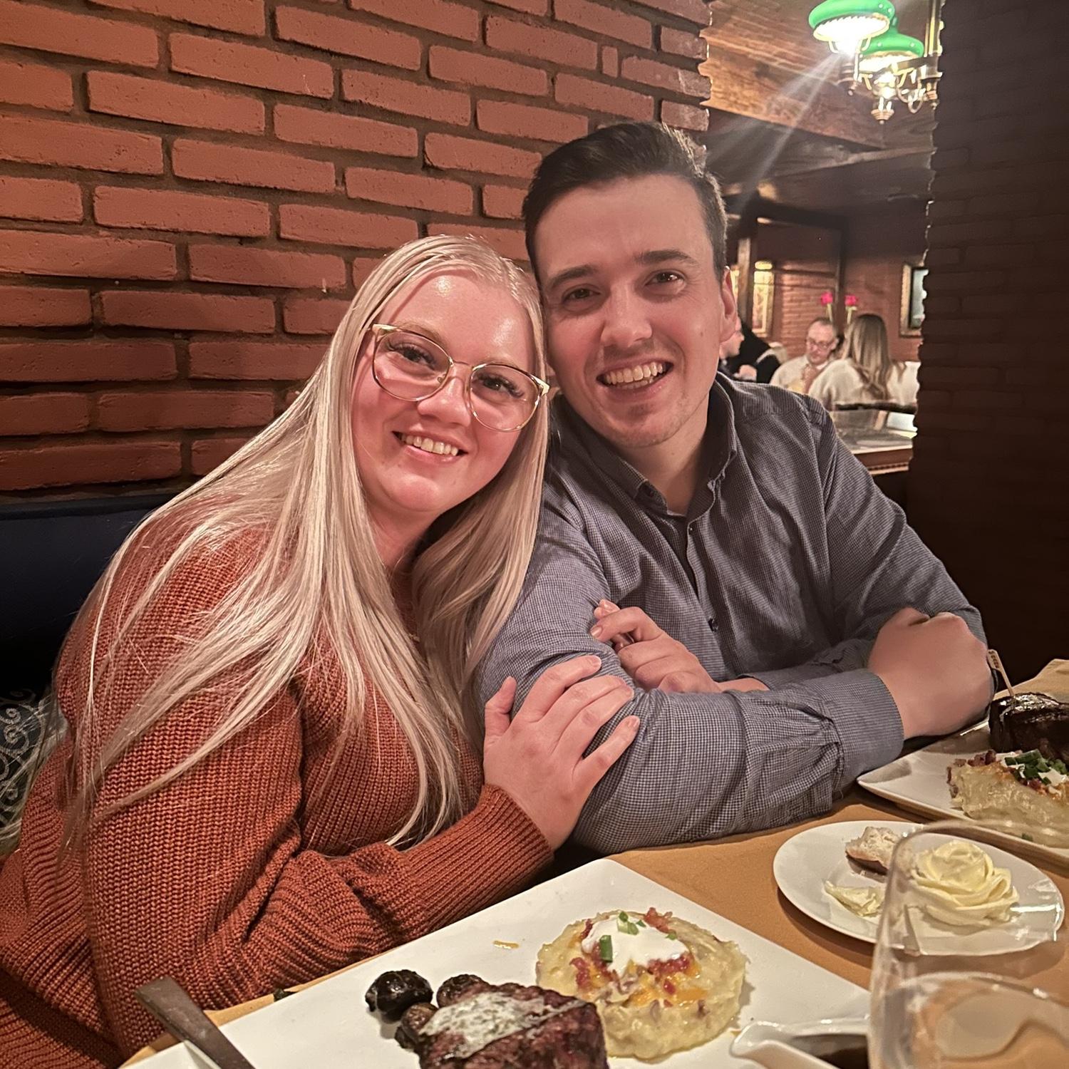 12/17/22, family dinner in Las Vegas