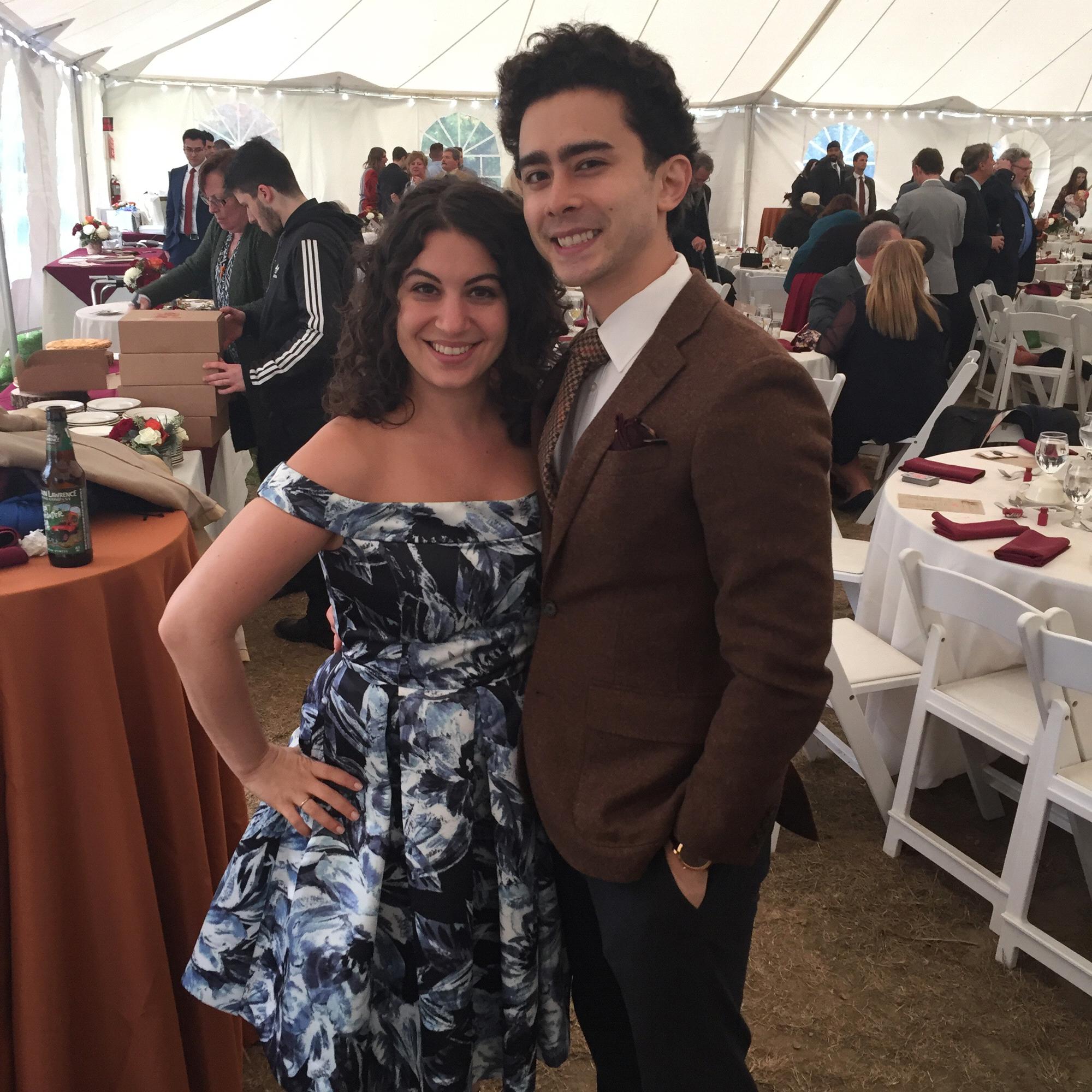 Polly and Greg's wedding