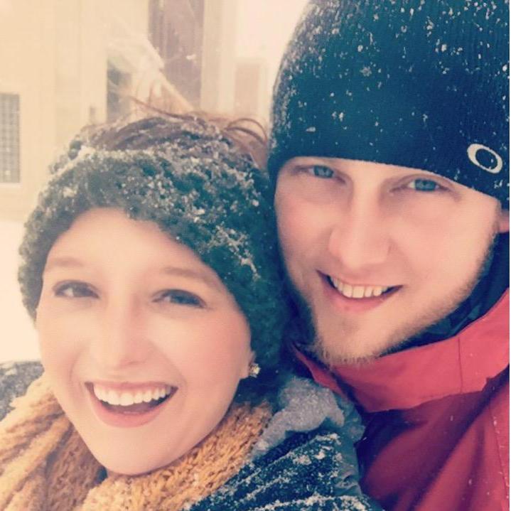 That time we were snowed in at our first shared apartment -- sometimes magical moments write themselves.