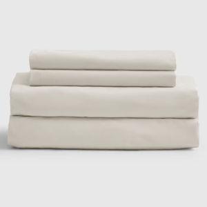 Sand Classic Organic Percale Sheet Set