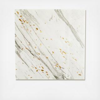 Blanc Lunch Napkins 20-Pack, Set of 2