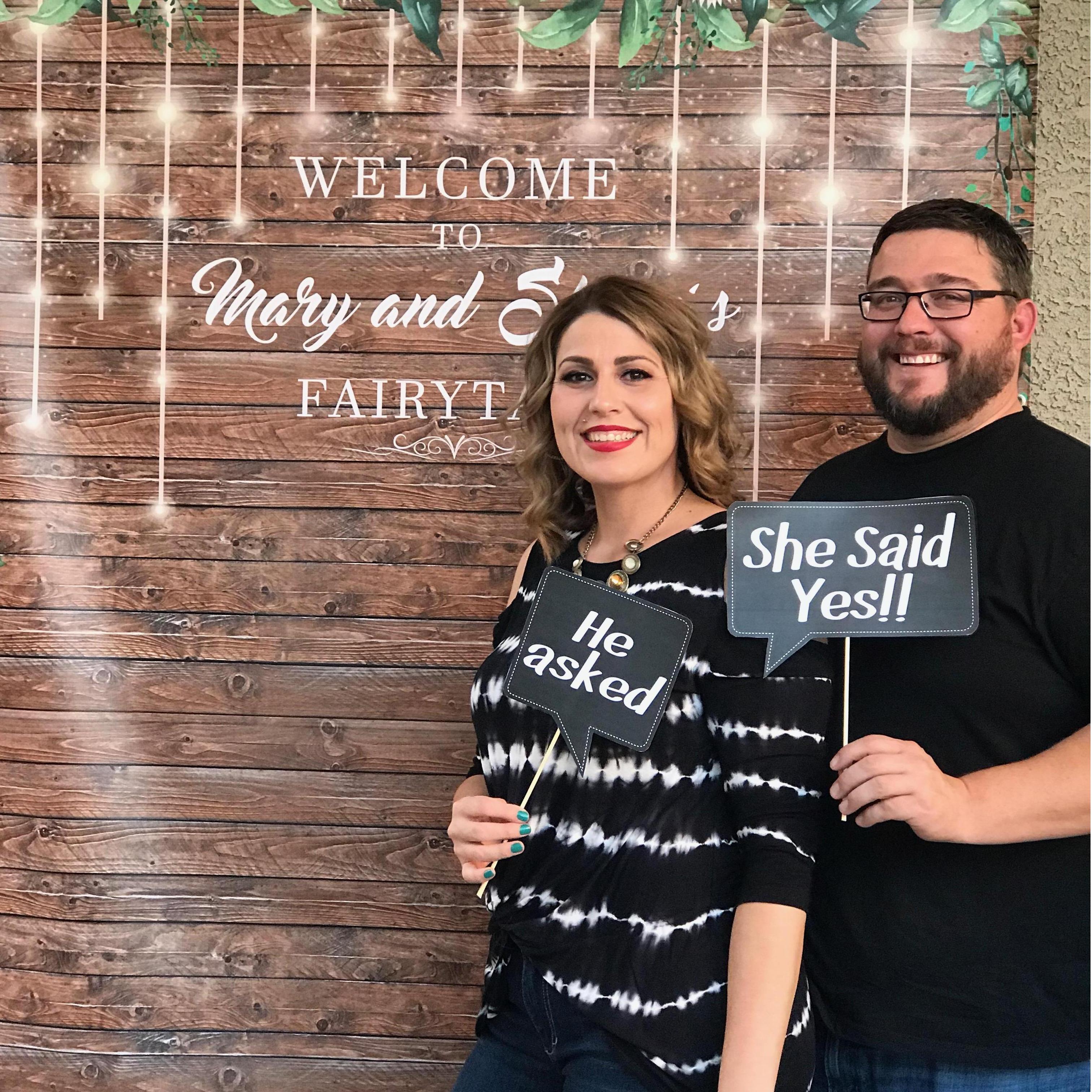 Our engagement party