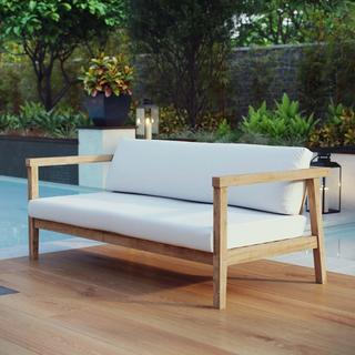 Bayport Outdoor Teak Loveseat