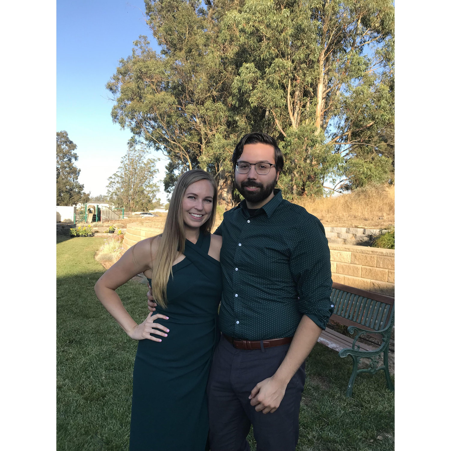 Our first wedding attended together 2019