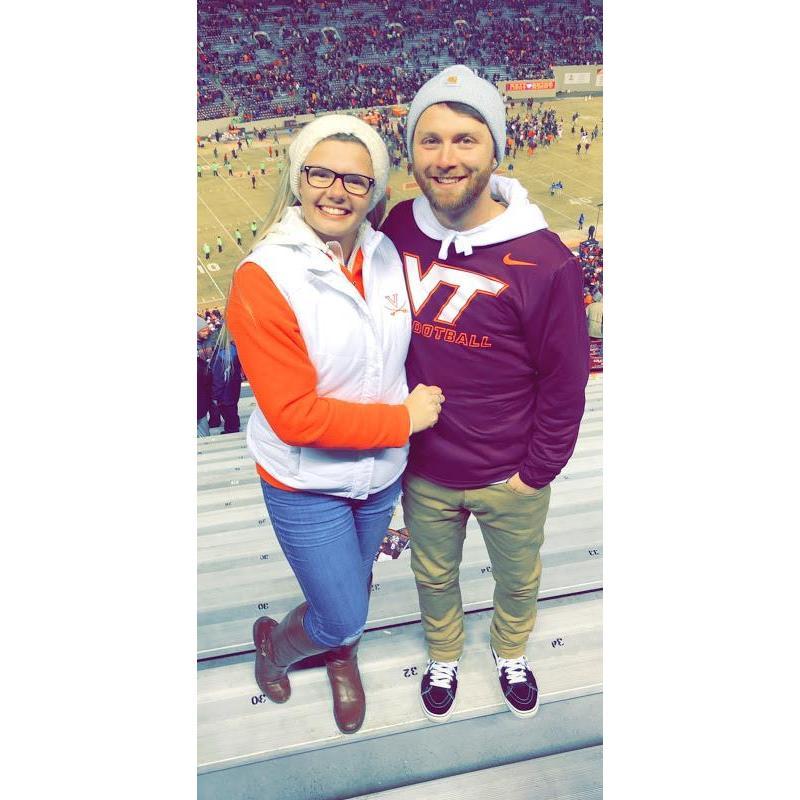 UVA vs VT football game