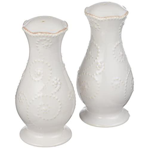 Lenox French Perle White Tall Salt and Pepper Set - 830293
