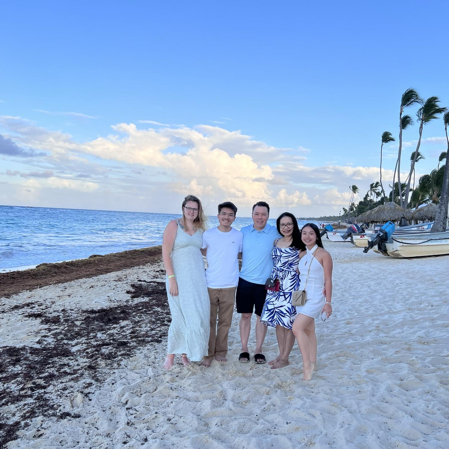 Family trip to the Dominican Republic
