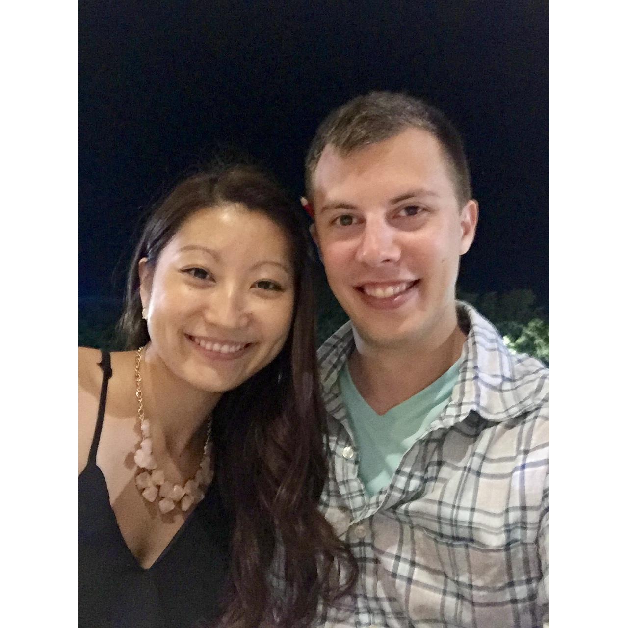 Our first date