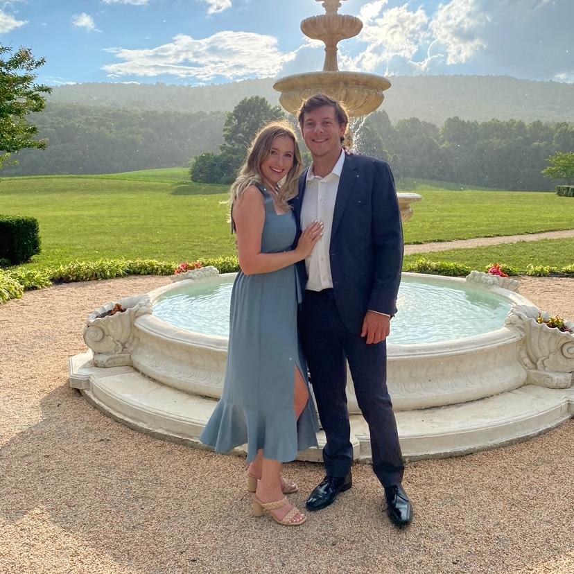 Celebrating the newlyweds! Congrats Kayla and Ben!