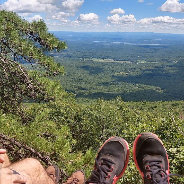One of our first hikes in the Catskills (NY - 2020)